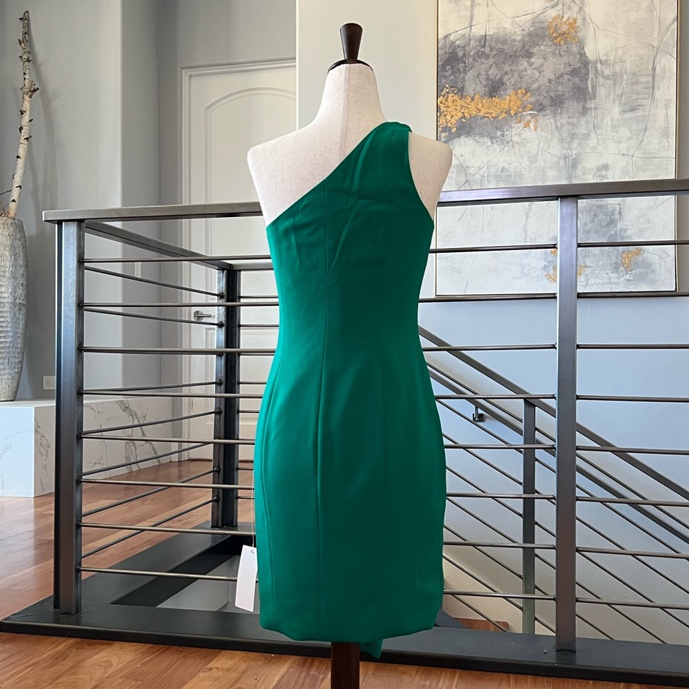 Jay Godfrey Green Johnson Cocktail Dress, 2 View 4
